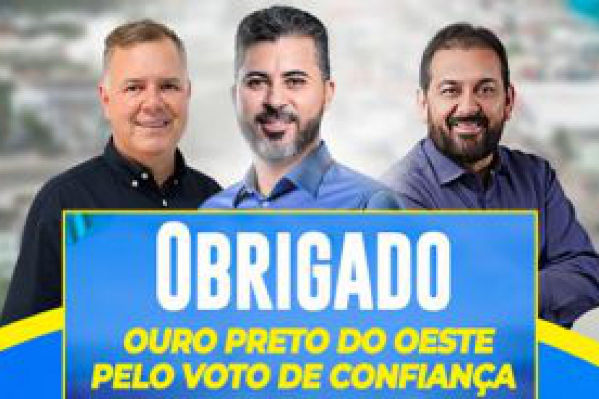 Testoni agradece populao de Ouro Preto pela expressiva votao de seus aliados polticos