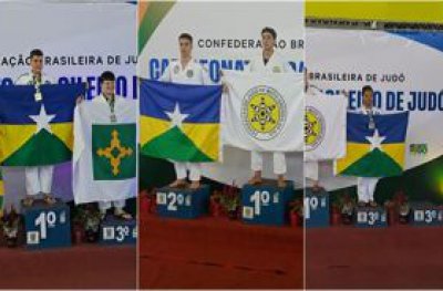 Judocas de Ouro Preto do Oeste Brilham no Campeonato Brasileiro 2024: Ouro, Prata e Bronze!