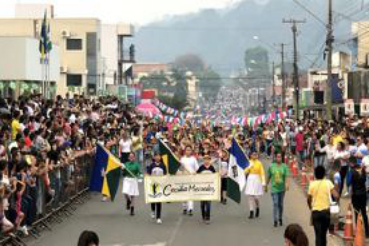 Desfile Cvico de 7 de Setembro em Ouro Preto do Oeste ser na Av. Capito Silvio